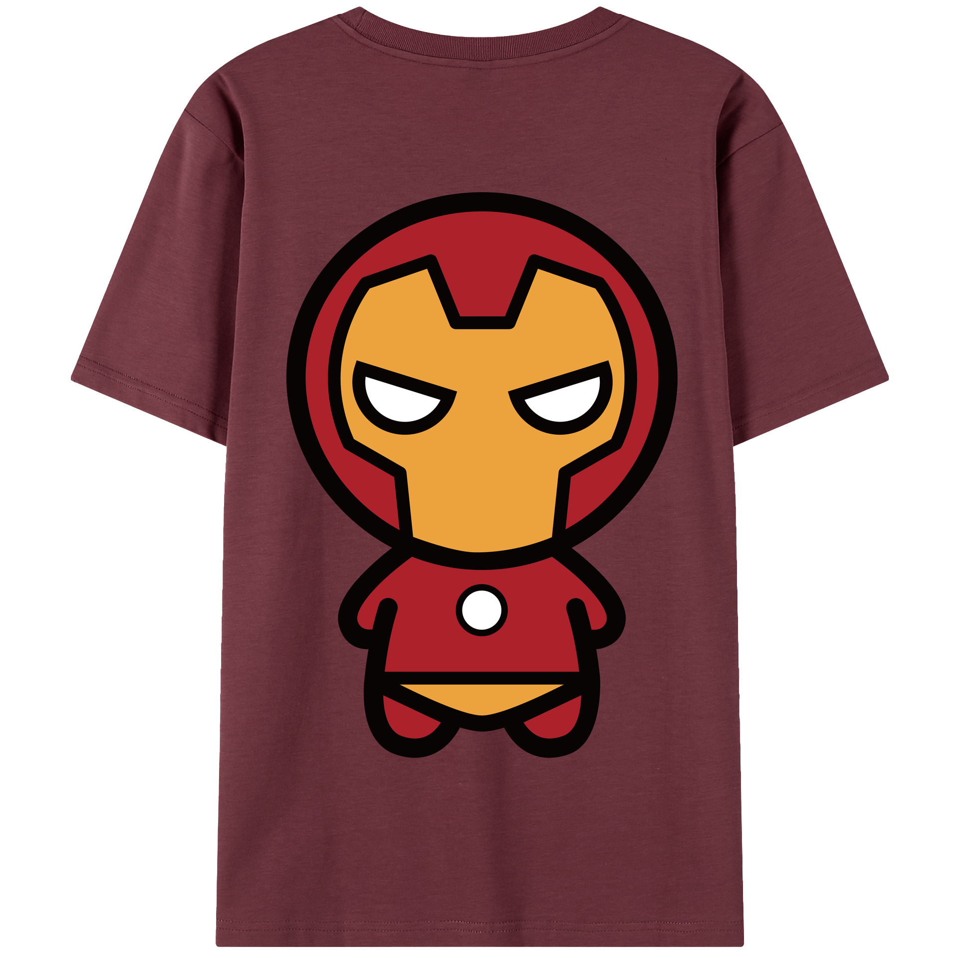 （画像用） アベンジャーズ The Avengers 綿100％半袖Tシャツ（背面プリント）